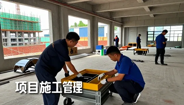 工程施工提升门店展厅整体体验